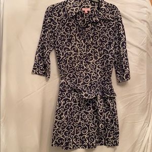Lilly Pulitzer dress with tie belt